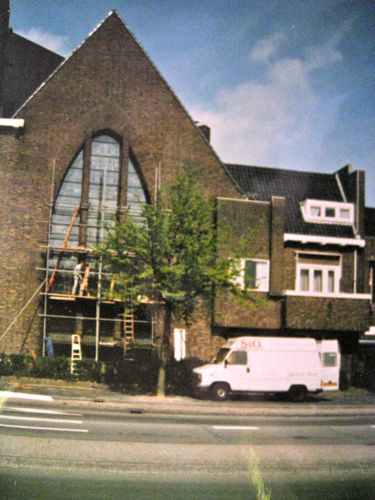 restauratie glas in lood Groningen